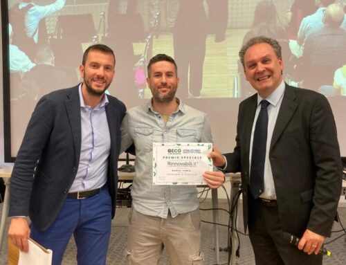 PREMIAZIONE FINALE DI GREEN EDUCATION DI GECO FOR SCHOOL CON CETRI AWARDS E PREMIO SPECIALE RINNOVABILI.IT