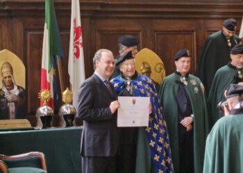 Antonio Rancati nominato Cavaliere Onorario di Parte Guelfa nel cuore di Firenze – 2 marzo 2024