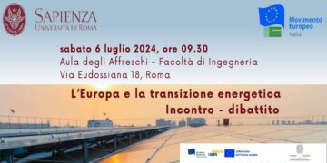 L’Europa e la transizione energetica – La Sapienza Università di Roma – 6 luglio 2024