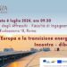 L’Europa e la transizione energetica – La Sapienza Università di Roma – 6 luglio 2024