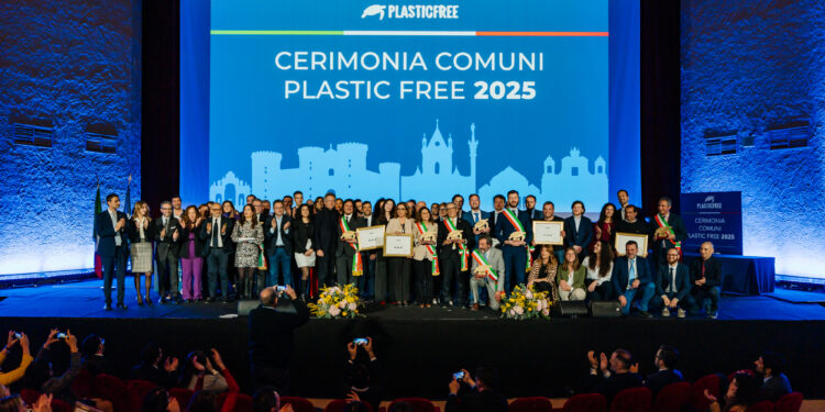 Otto Amministrazioni locali hanno ottenuto il massimo riconoscimento di “tre tartarughe” come “Comune Plastic Free 2025”
