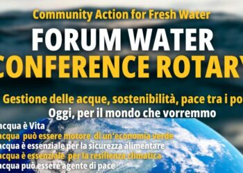 Angelo Consoli al Forum Water Conference Rotary – Gestione delle Acque, Sostenibilità e Pace tra i Popoli – 4 aprile 2025