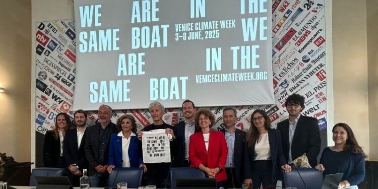 L’ACQUA E IL MARE PROTAGONISTI DELLA “VENICE CLIMATE WEEK 2025” CON MAREVIVO ETS