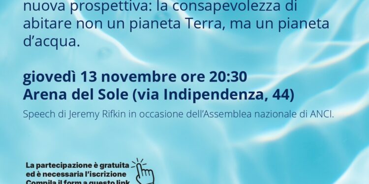 Jeremy Rifkin, The EU and The Blue Real on Planet Aqua