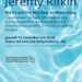 Jeremy Rifkin, The EU and The Blue Real on Planet Aqua