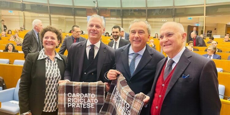 Cardato Riciclato Pratese, entro l’estate la certificazione IGP: “Primo distretto produttivo in Italia a ottenerla”